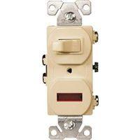 SWITCH TOG/PILOT IVRY 15A 120V