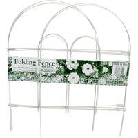 18"x8' WHT FLD Fence