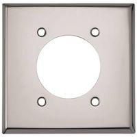 WALLPLATE 2G SGL RNG/DRYR MTL