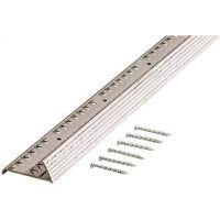 GRIPPER CARPET ALUM SLVR 36IN