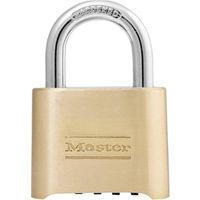 PADLOCK COMBO STL 1IN VERTCLR