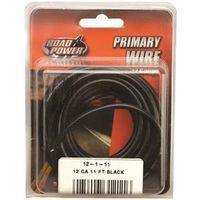 WIRE PRIM BLK 11FT CD 12GA