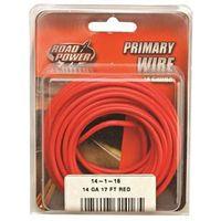 WIRE PRIM RED 17FT CD 14GA