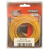 WIRE PRIM YELW 24FT CD 16GA