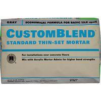 MORTAR THINSET STNDRD GRY 50LB
