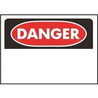 SIGN OSHA DANGER BLANK 10X14IN
