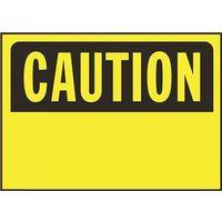 SIGN OSHA CAUTION BLANK10X14IN