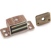 CATCH MAGNETIC ALUM/WOOD GRAIN