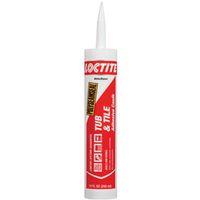 CAULK ADH TUB TILE WHITE 10OZ