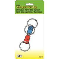 KEY RING PULL APART 3WAY