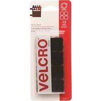 FASTENER VELCRO SQ 7/8IN BLACK