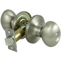 KNOB PRIVACY EGG SHAPE SATIN