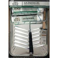 ROLLER/TRAY MICROFIBER 6PC SET