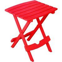 TABLE SIDE FOLDING CHERRY RED