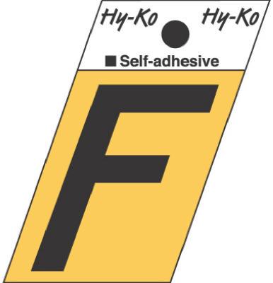 GR-10/F 1-1/2 GOLD LETTER F