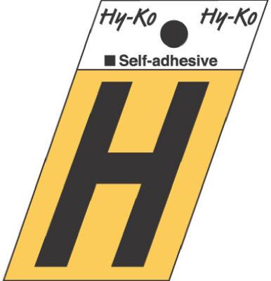 GR-10/H 1-1/2 GOLD LETTER H