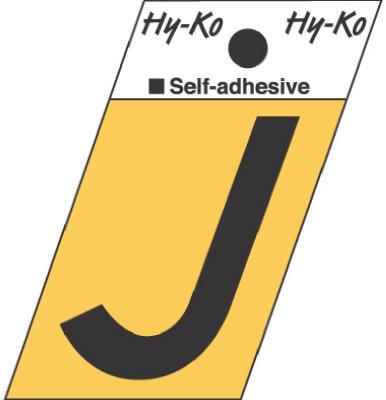 GR-10/J 1-1/2 GOLD LETTER J