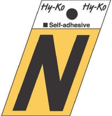 GR-10/N 1-1/2 GOLD LETTER N