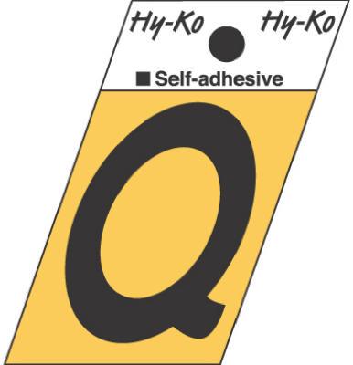GR-10/Q 1-1/2 GOLD LETTER Q