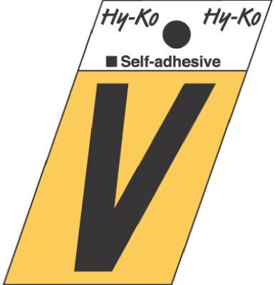 GR-10/V 1-1/2 GOLD LETTER V
