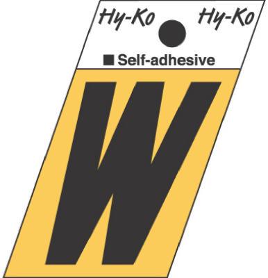 GR-10/W 1-1/2 GOLD LETTER W