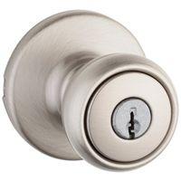 DOOR KNOB ENTRY SATIN NICKEL