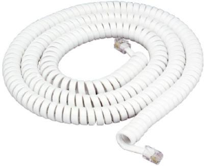25' WHT HANDSET CORD