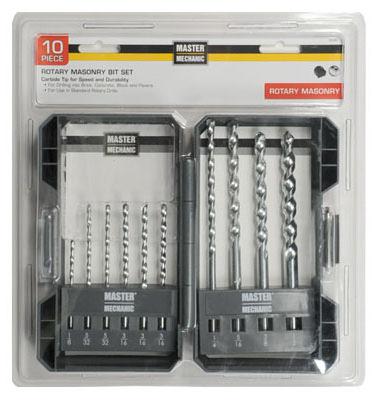 MM 10PC ROT MAS BIT SET