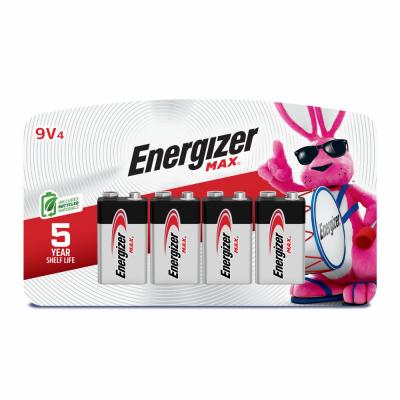MAX 4PK 9V Battery