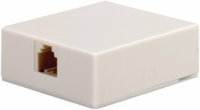 WHT STD MOD PHONE JACK