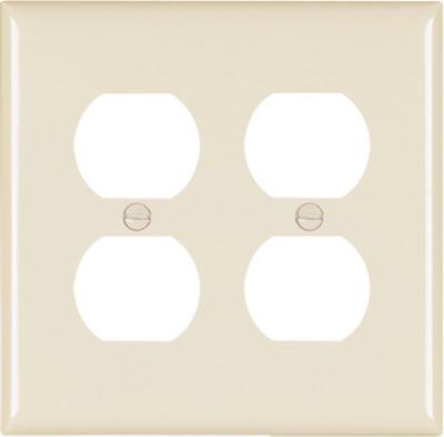ALM 2G DPLX WALL PLATE