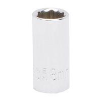 SOCKET STD 8MM X 6PT 1/4DR