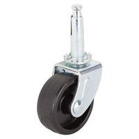 CASTER STEM 1-5/8IN ZINC/BLK