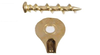 3PK Wall Dog BRS Hanger