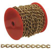 CHAIN NO70 TW/LK BRASSPLT 82FT