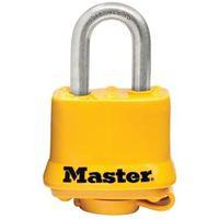 PADLOCK YELO COVER 1-9/16IN