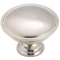 1-5/16IN BRUSHED CHR KNOB 10PK