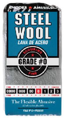 12PK #0 STL WOOL PAD