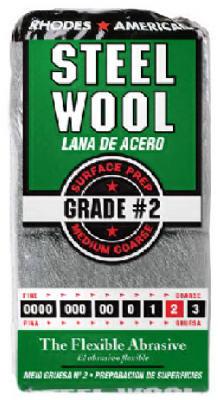 12PK #2 STL WOOL PAD