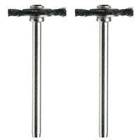 BRUSH NYLON BRISTLE 3/4IN 2PK