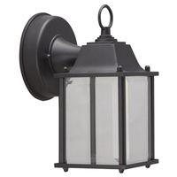 LANTERN WALL LD OUTDOOR BLK
