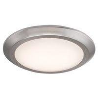 CEIL LT FX ACR/SHD LED BN 12IN