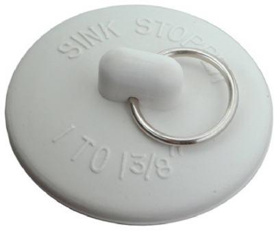MP1-3/8WHT SINK STOPPER