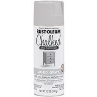 PAINT SPRAY CHALKED AGED GRAY