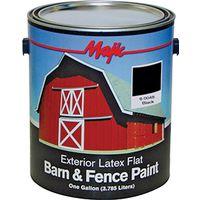 PAINT LTX FLT BLK BARN FNCE GA