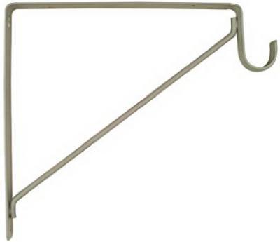 BRACKET SHELF WHITE