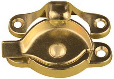 LOCK SASH BRASS