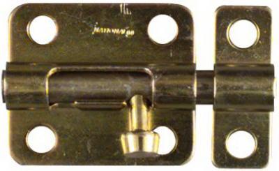 BOLT STND BARREL BRASS 2-1/2IN