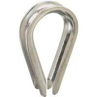 THIMBLE WIRE CBL ZN PLT 3/16IN