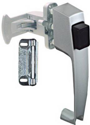 LATCH PUSHBTTN SILVER 1-3/4IN